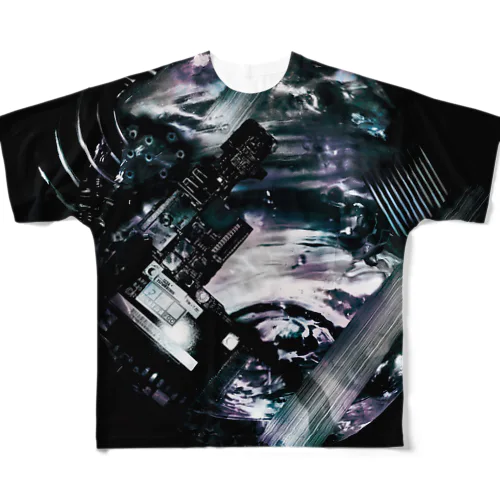 時雨_zankyo All-Over Print T-Shirt