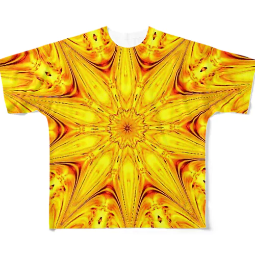 Sunflower フルグラフィックTシャツ