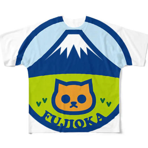 パ紋No.3246 FUJIKA All-Over Print T-Shirt