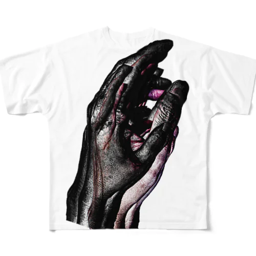 hands-cbw_002 All-Over Print T-Shirt