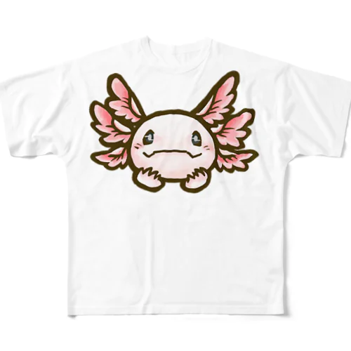 わくわくうぱちゃん All-Over Print T-Shirt