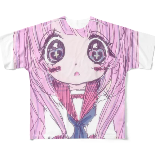 君の夢を見てたの All-Over Print T-Shirt