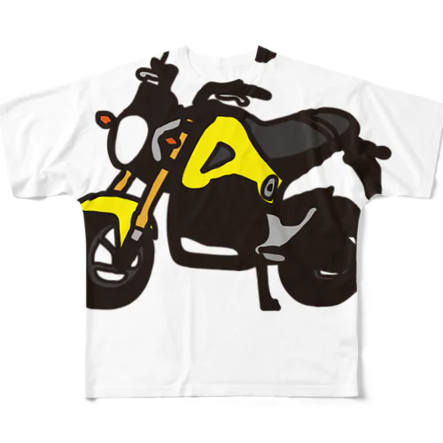 GROM YELLOW フルグラフィックTシャツ