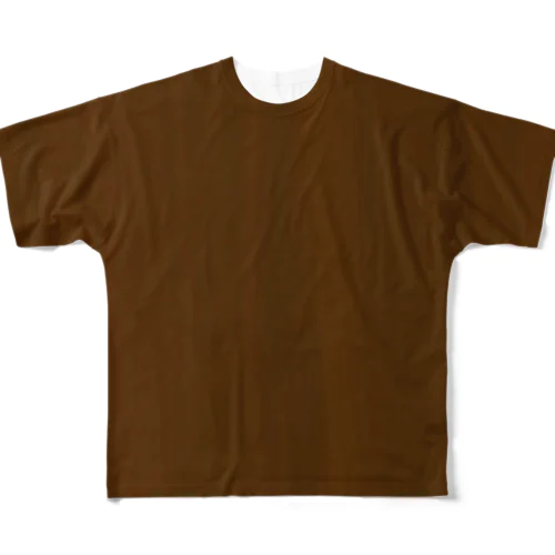 Wooden 木目 フルグラフィックTシャツ