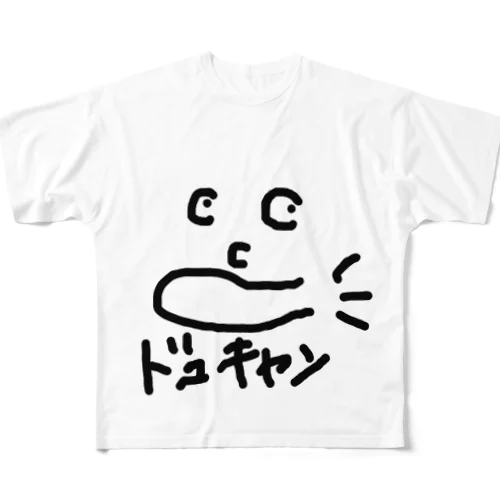 ドュキャン フルグラフィックTシャツ