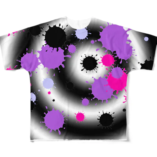 ポジティブ All-Over Print T-Shirt