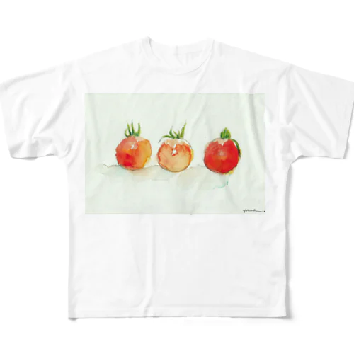 トマト All-Over Print T-Shirt