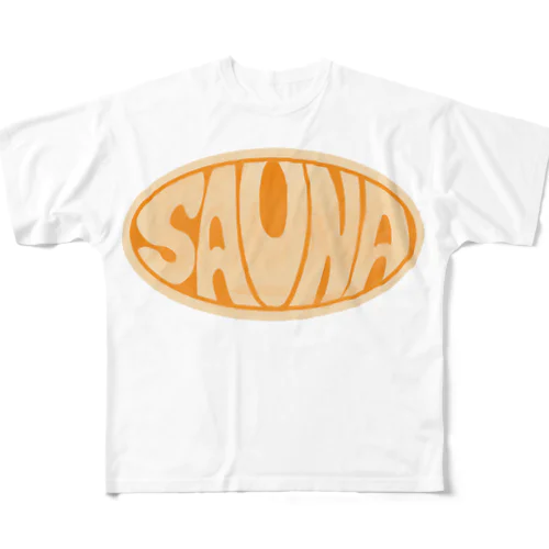 THE サウナ 풀그래픽 티셔츠