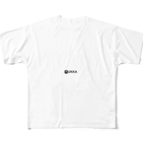 シンプルKUKKA フルグラフィックTシャツ