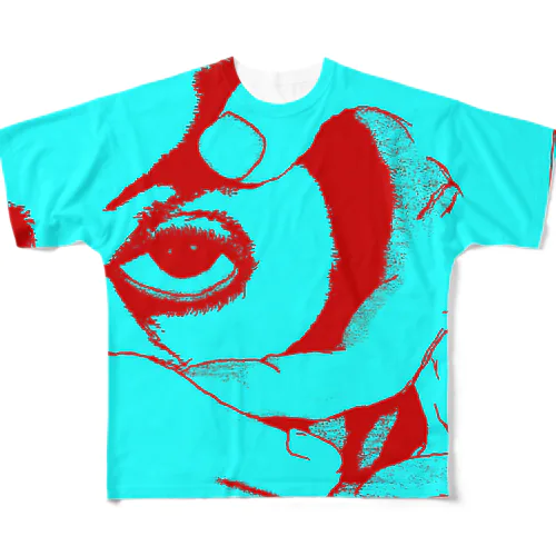 犠牲者 All-Over Print T-Shirt