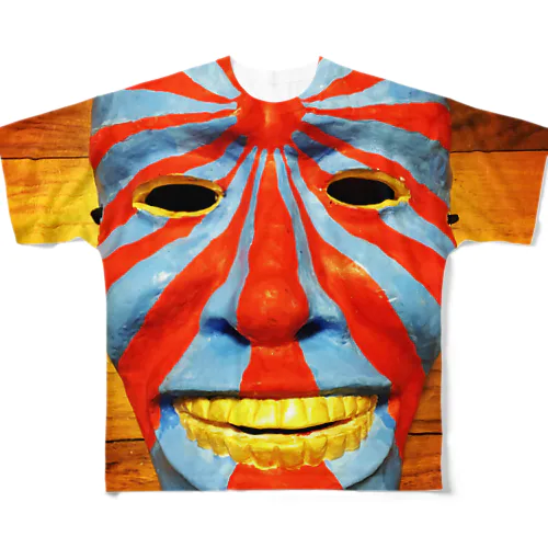 太陽仮面男 All-Over Print T-Shirt