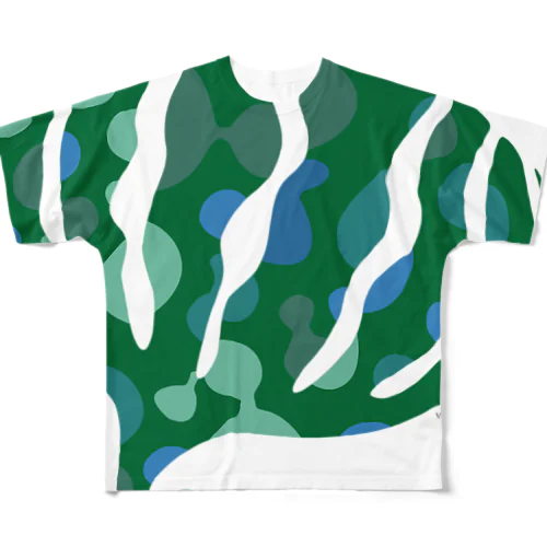 greensxart All-Over Print T-Shirt