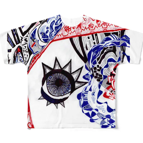 赤ずきん All-Over Print T-Shirt