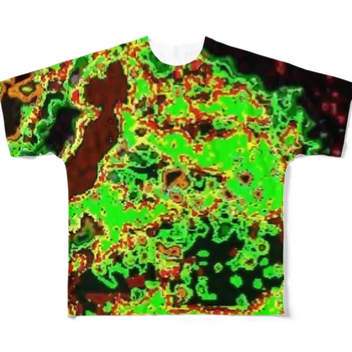 事故副産物 All-Over Print T-Shirt