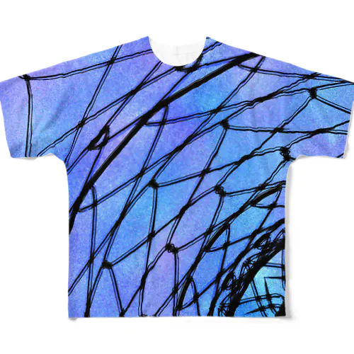 空or海中 All-Over Print T-Shirt