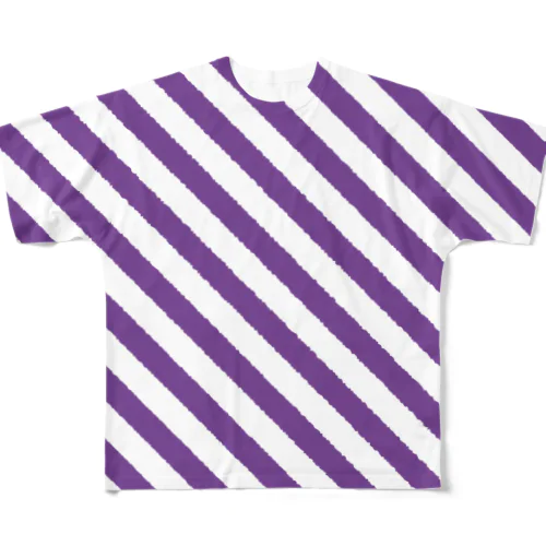 STRIPE 2 All-Over Print T-Shirt