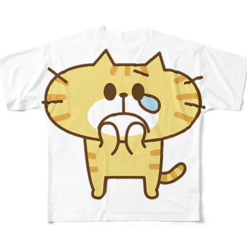 うるうる！😭 フルグラフィックTシャツ