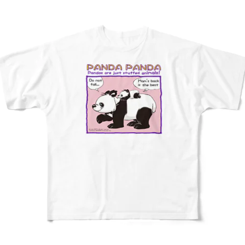 PANDA PANDA フルグラフィックTシャツ