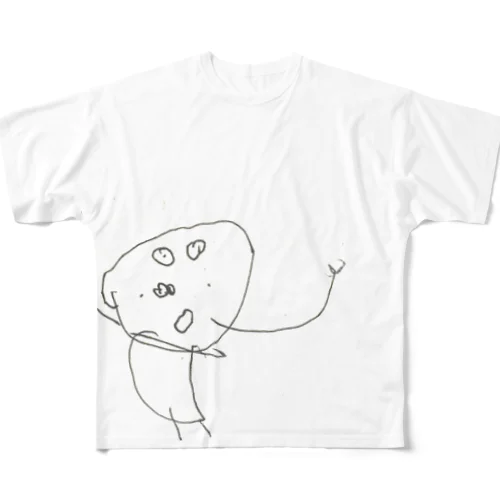 ＼(^o^)／ All-Over Print T-Shirt