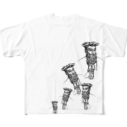 ノストラさんの困惑 All-Over Print T-Shirt