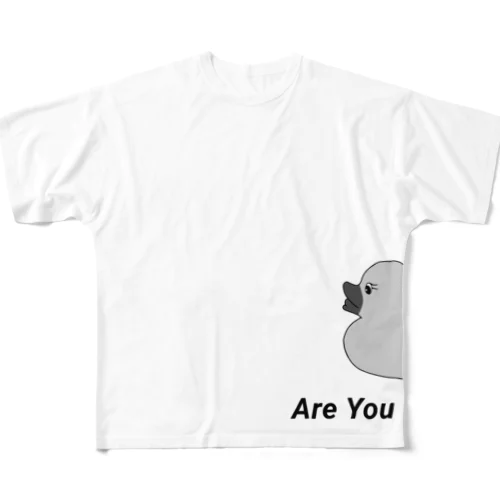 Are You DUCK? All-Over Print T-Shirt