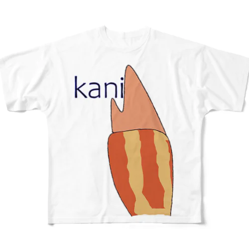 kani フルグラフィックTシャツ