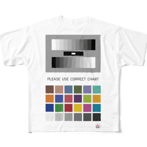 カメアシ用カメラ調整チャート All-Over Print T-Shirt