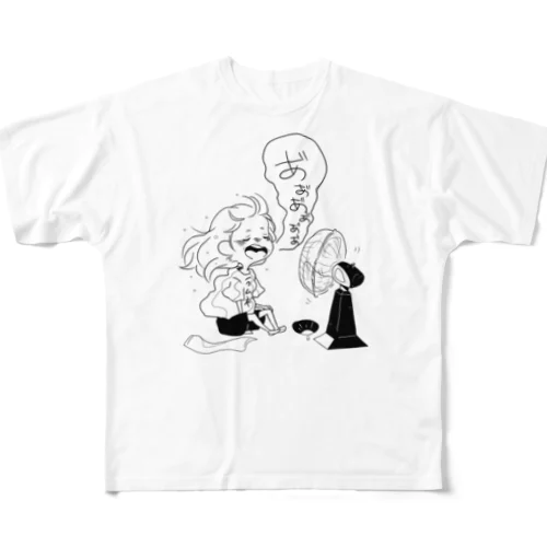 まなつのおうちゃく。 All-Over Print T-Shirt