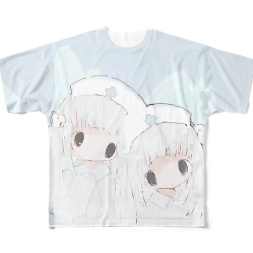 白衣 All-Over Print T-Shirt