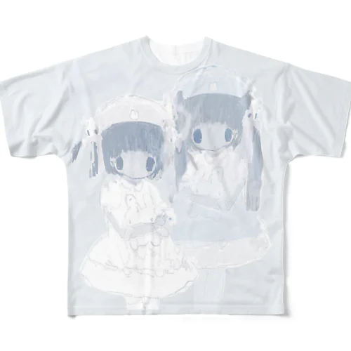 治癒ㅤ フルグラフィックTシャツ