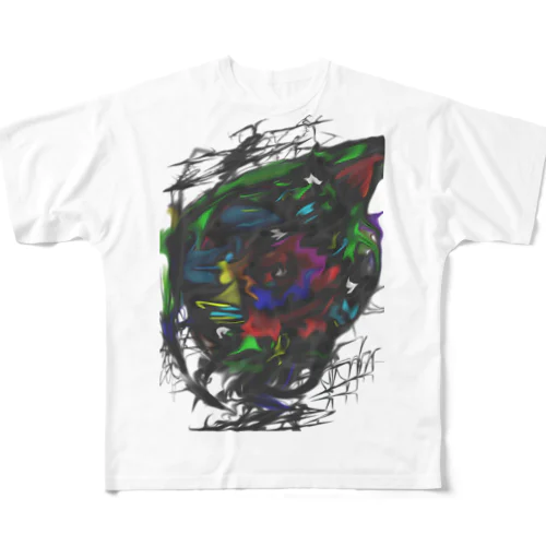 不確定 All-Over Print T-Shirt