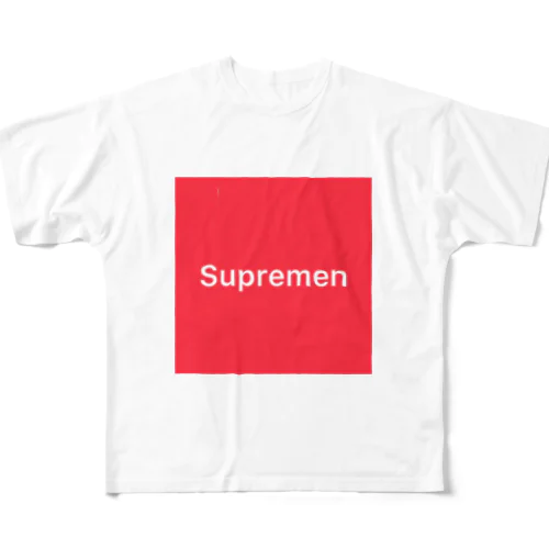 supremen フルグラフィックTシャツ