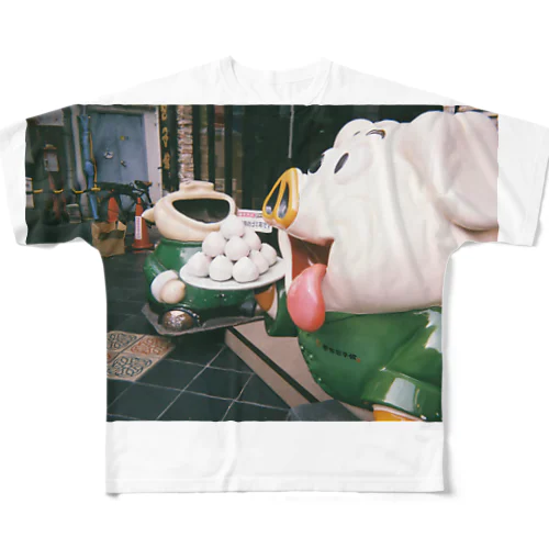 豚まんくん All-Over Print T-Shirt