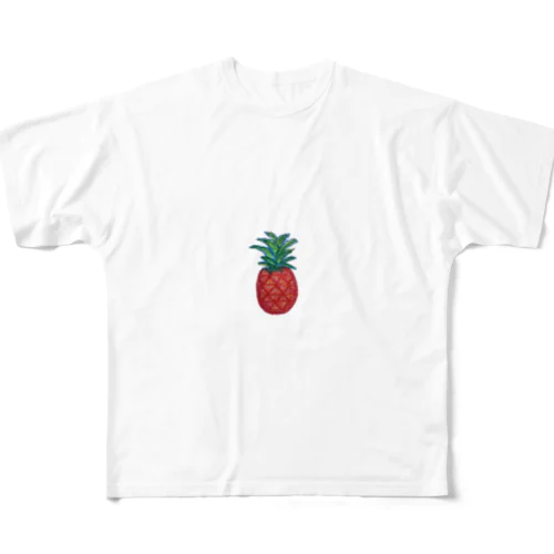 PinkPineapple フルグラフィックTシャツ