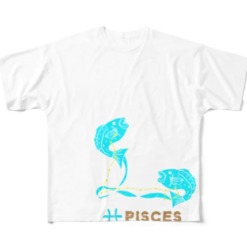 魚座グッズ All-Over Print T-Shirt