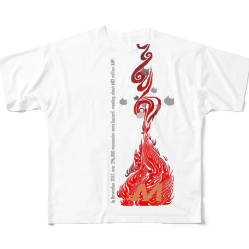 burnMONA All-Over Print T-Shirt