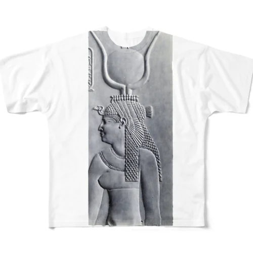 イシスとしてのクレオパトラのレリーフ   All-Over Print T-Shirt