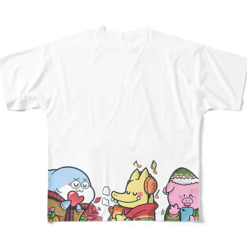 ピカロン フルグラフィックTシャツ