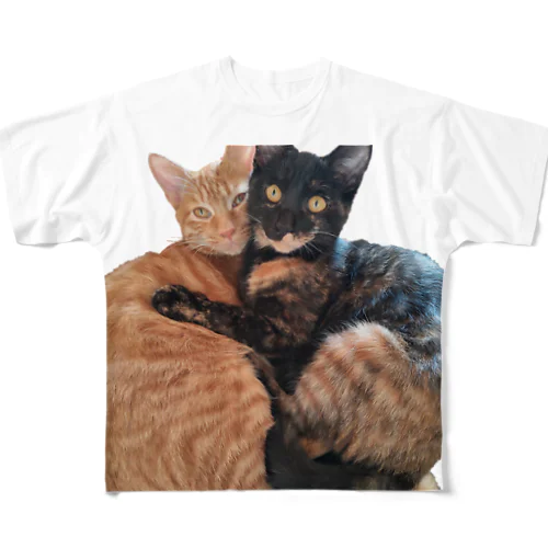 猫LOVE All-Over Print T-Shirt