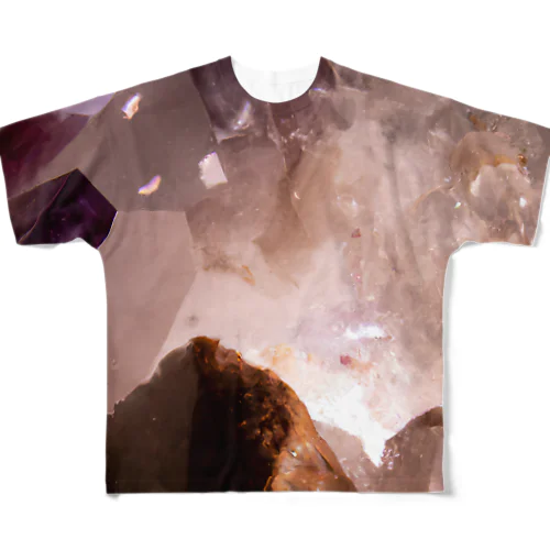 Nature crystal フルグラフィックTシャツ