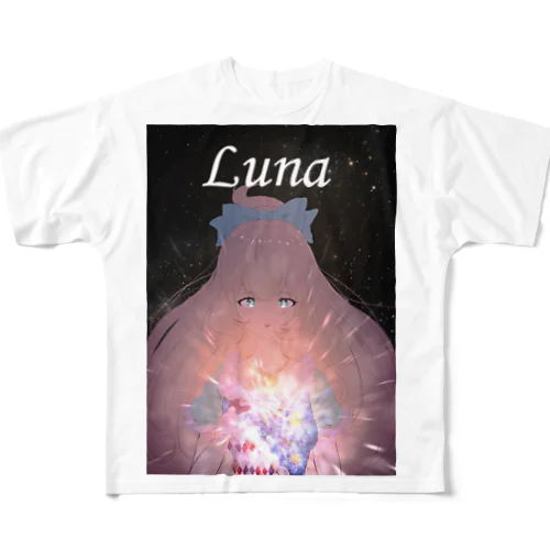 Luna  All-Over Print T-Shirt