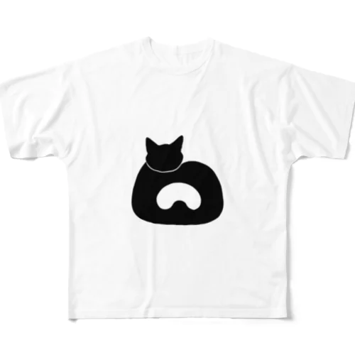 SLEEPING CAT by AI DESIGNER All-Over Print T-Shirt