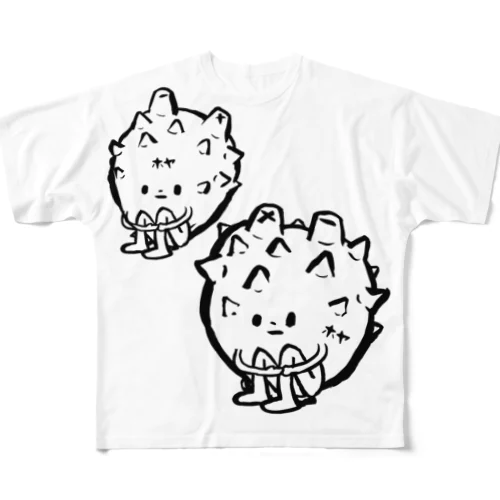 ホヤホヤぼっち All-Over Print T-Shirt