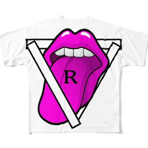 RyogapinkTongue All-Over Print T-Shirt