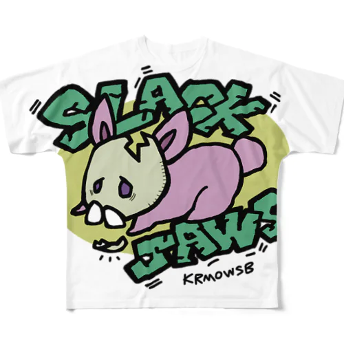 slack jaws フルグラフィックTシャツ