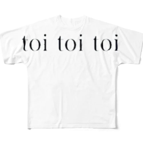 toi toi toi2 フルグラフィックTシャツ