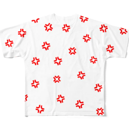 ムカムカ Tシャツ All-Over Print T-Shirt