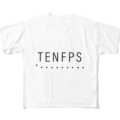 TENFPS フルグラフィックTシャツ