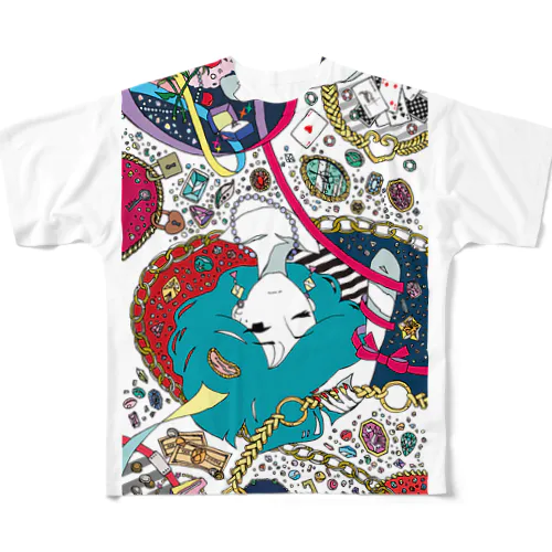 贅沢な悩み All-Over Print T-Shirt