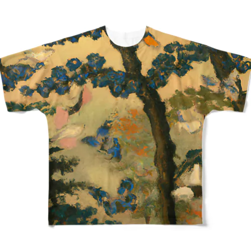 森の中 All-Over Print T-Shirt